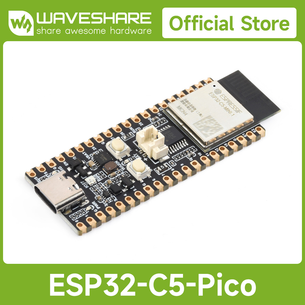 Espressif Esp32 - Waveshare ESP32-C5 çift bantlı Wi-Fi 6
