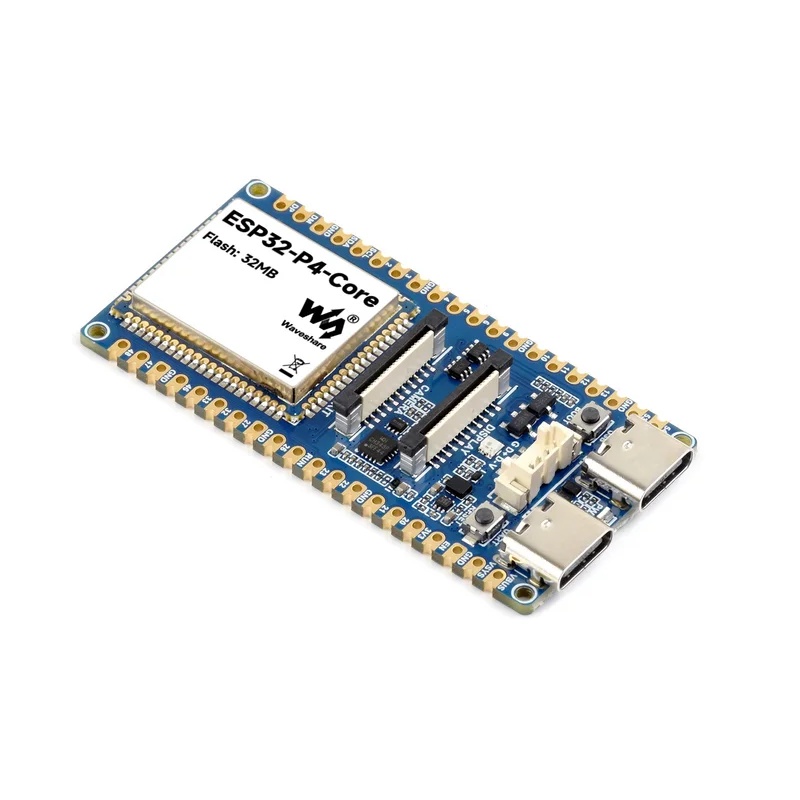 Esp32 P4 - Waveshare ESP32-P4-Core Geliştirme Kartı, yüksek performanslı,