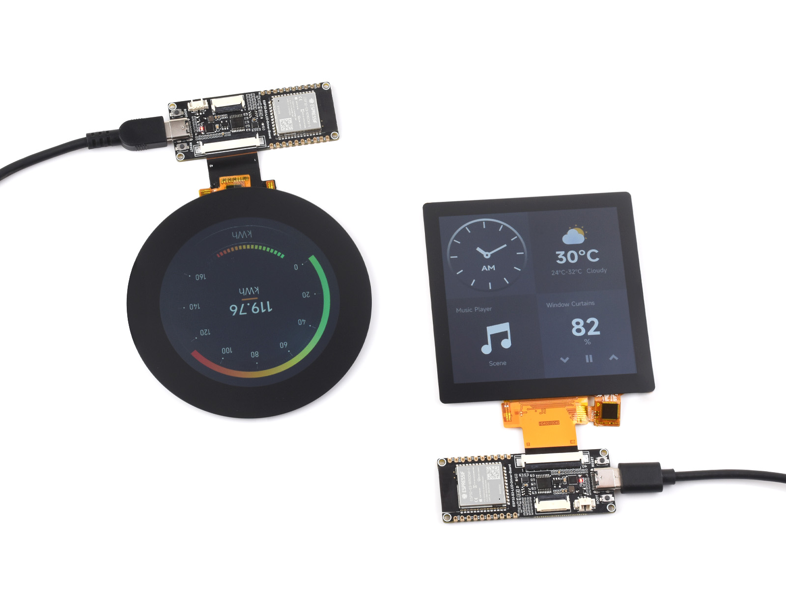 Esp32 Uart Module - ESP32-S3 RGB LCD sürücü panosu, 32-bit