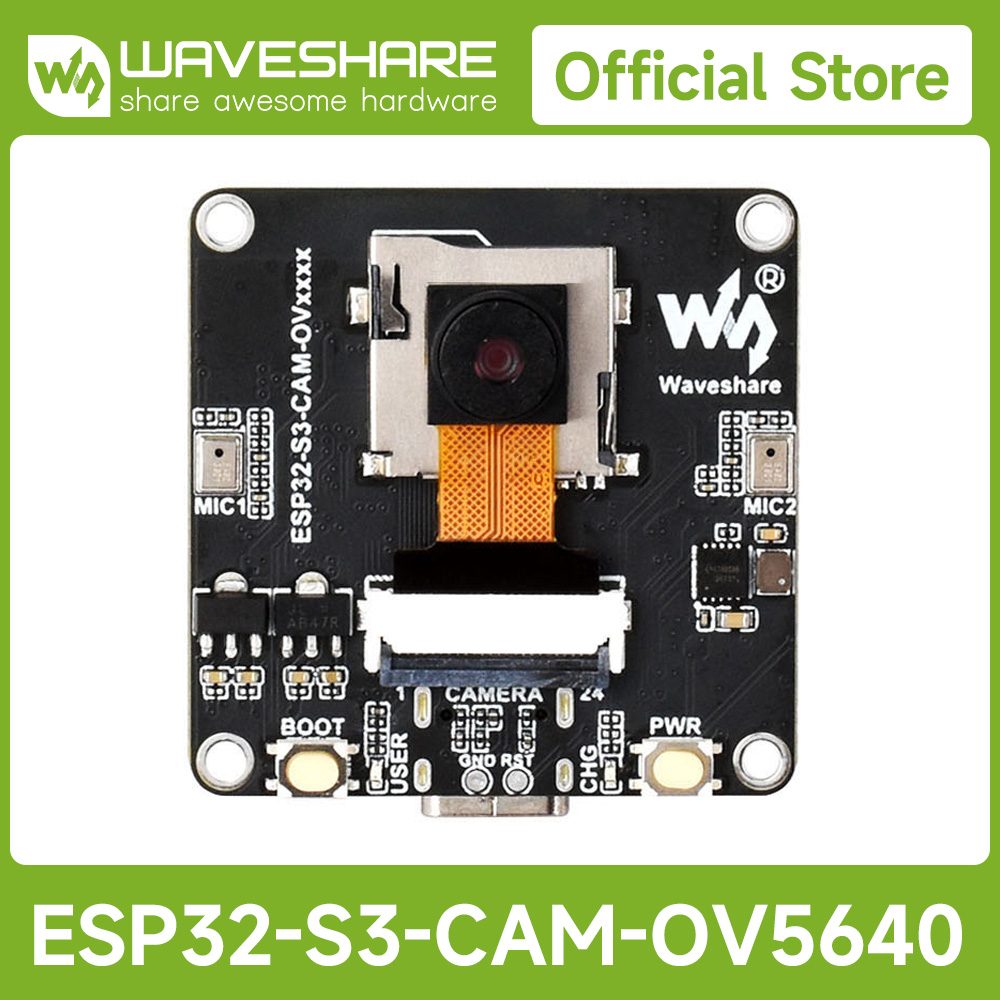 Esp32 Uart Module - Waveshare ESP32-S3 AIoT Kamera Geliştirme Kartı,
