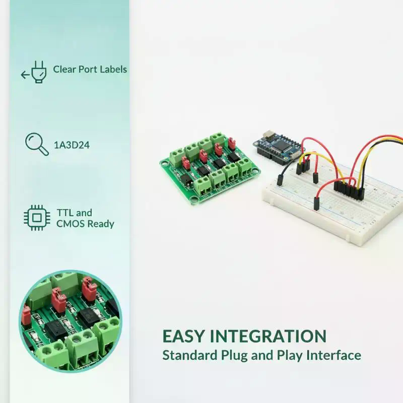 Esp32 S2 - PC817 Optokuplör Modülü, 2, 4 ve