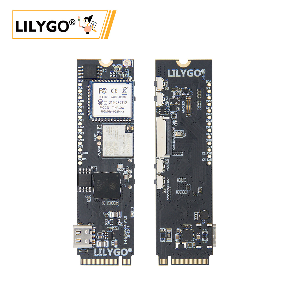 Esp32 P4 - LILYGO ® T-Halow-P4 ESP32-P4 Geliştirme Kartı,