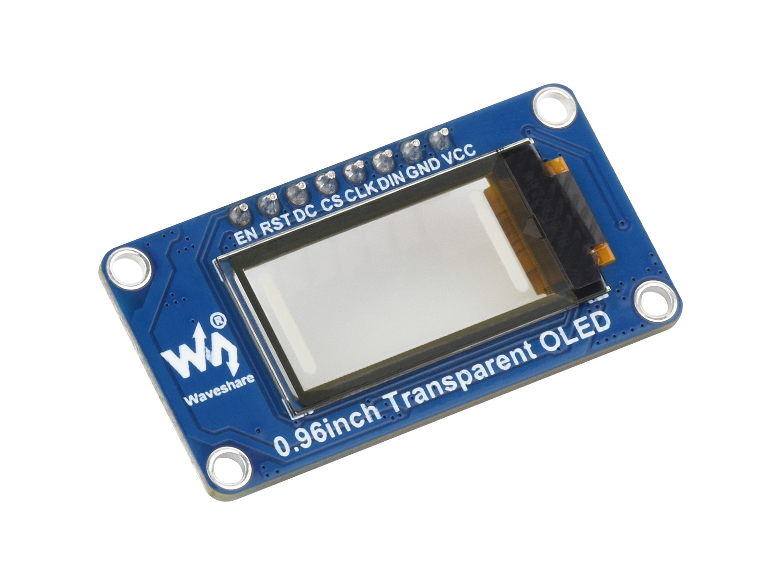Esp32 Uart Module - 0,96 inç Şeffaf OLED Ekran Modülü,