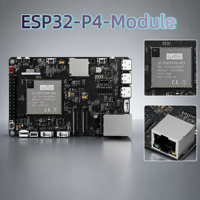 Gution Esp32 P4 Modül Geliştir - Esp32 P4 incelemesi ve fiyatı