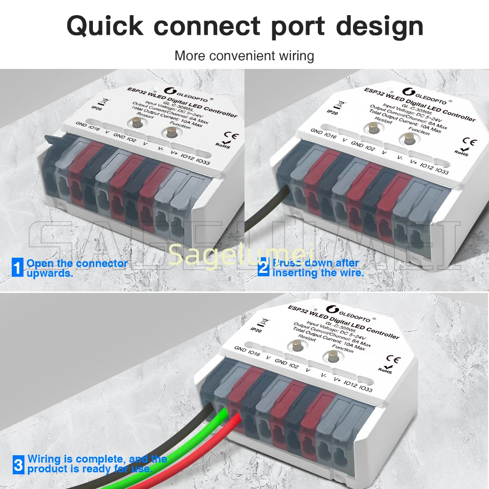 DIY GLEDOPTO ESP32 Mini WLED L - Espressif Esp32 incelemesi ve fiyatı