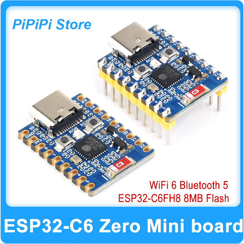 ESP32-C6 Zero Süper Mini Geliş - Esp32 Wifi Bluetooth Module incelemesi ve fiyatı