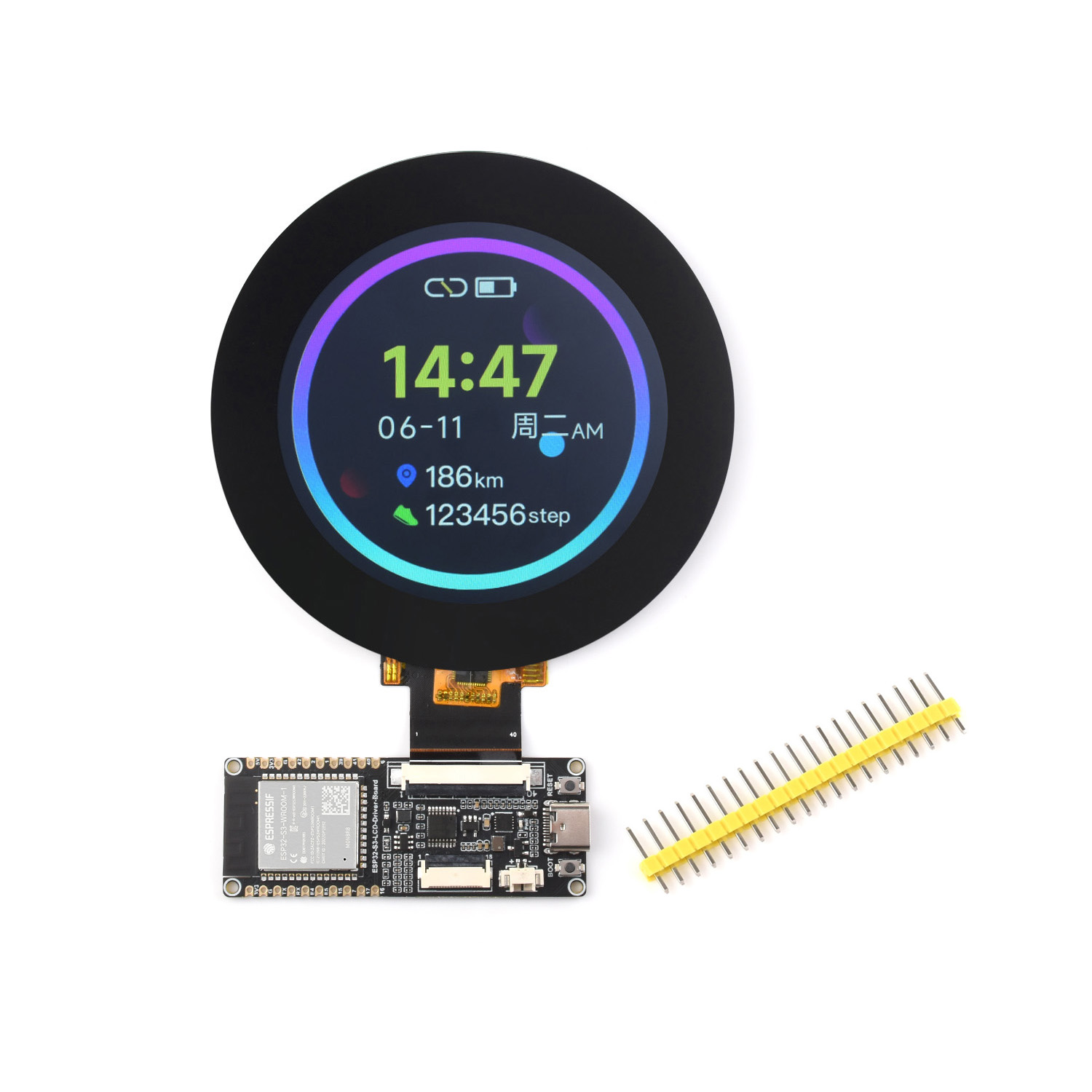 ESP32-S3 RGB LCD sürücü panosu - Esp32 Uart Module incelemesi ve fiyatı