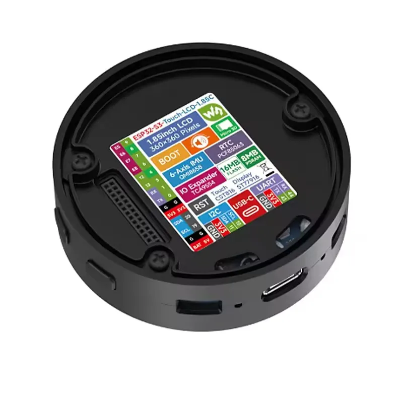 ESP32-S3 1.85 İnç Yuvarlak Dok - Esp32 S3 incelemesi ve fiyatı